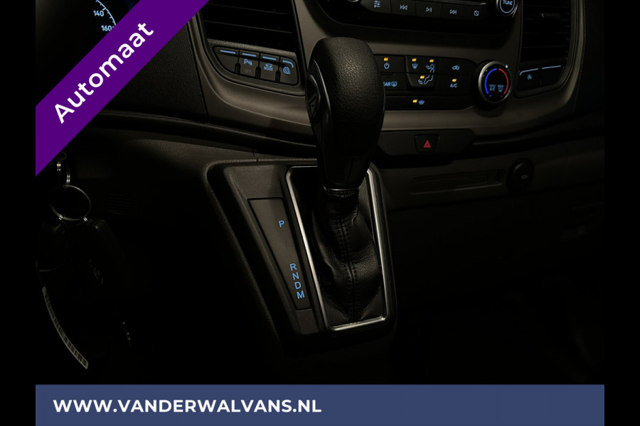 Ford Transit Custom 2.0 TDCI 130pk Automaat **BPM VRIJ voor de Ondernemer** L1H1 Euro6 Airco | 2x zijdeur | Camera | LED | Apple Carplay Cruisecontrol, Verwarmde voorruit, Trekhaak, Parkeersensoren, Bijrijdersbank