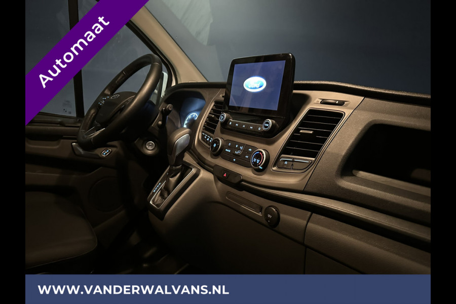 Ford Transit Custom 2.0 TDCI 130pk Automaat **BPM VRIJ voor de Ondernemer** L1H1 Euro6 Airco | Camera | LED | Apple Carplay Android Auto, Cruisecontrol, Parkeersensoren, Trekhaak, Verwarmde voorruit, Bijrijdersbank