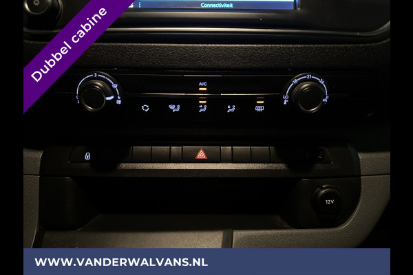 Peugeot Expert 2.0 BlueHDI 123pk **BPM VRIJ voor de Ondernemer** L3H1 XL Dubbele cabine Euro6 Airco | 6-zits | 2x zijdeur | Apple Carplay navigatie, cruisecontrol, parkeersensoren, android auto, 2500kg trekvermogen