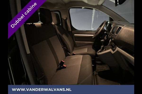 Peugeot Expert 2.0 BlueHDI 123pk **BPM VRIJ voor de Ondernemer** L3H1 XL Dubbele cabine Euro6 Airco | 6-zits | 2x zijdeur | Apple Carplay navigatie, cruisecontrol, parkeersensoren, android auto, 2500kg trekvermogen