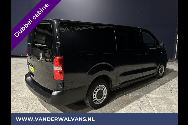 Peugeot Expert 2.0 BlueHDI 123pk **BPM VRIJ voor de Ondernemer** L3H1 XL Dubbele cabine Euro6 Airco | 6-zits | 2x zijdeur | Apple Carplay navigatie, cruisecontrol, parkeersensoren, android auto, 2500kg trekvermogen