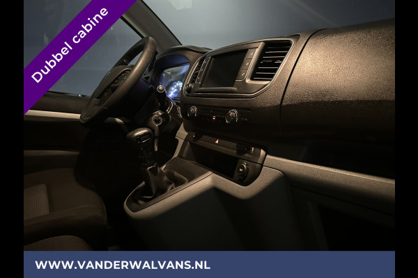 Peugeot Expert 2.0 BlueHDI 123pk **BPM VRIJ voor de Ondernemer** L3H1 XL Dubbele cabine Euro6 Airco | 6-zits | 2x zijdeur | Apple Carplay navigatie, cruisecontrol, parkeersensoren, android auto, 2500kg trekvermogen