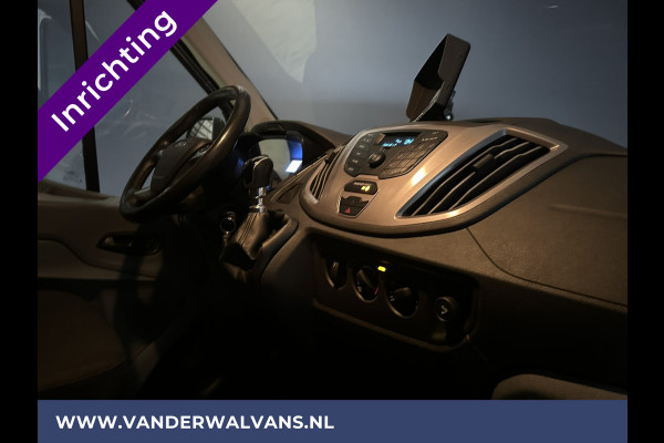 Ford Transit 2.0 TDCI 131pk **BPM VRIJ voor de Ondernemer** L2H2 inrichting Euro6 Airco | Camera | Cruisecontrol | Parkeersensoren Verwarmde voorruit, Bijrijdersbank, 2600kg trekvermogen