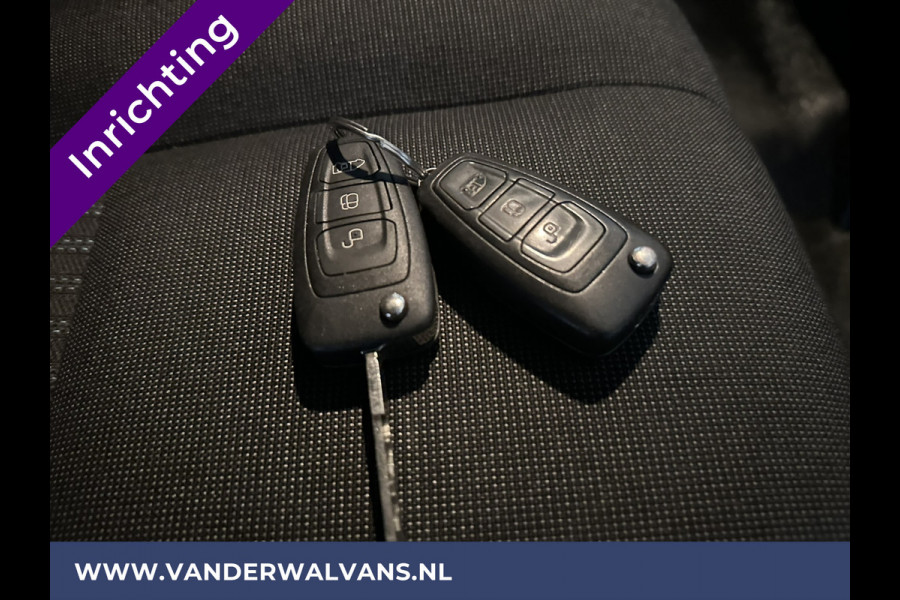 Ford Transit 2.0 TDCI 131pk **BPM VRIJ voor de Ondernemer** L2H2 inrichting Euro6 Airco | Camera | Cruisecontrol | Parkeersensoren Verwarmde voorruit, Bijrijdersbank, 2600kg trekvermogen