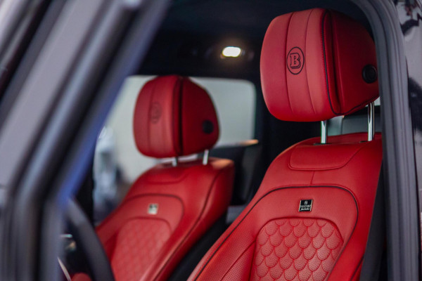 Mercedes-Benz G63 AMG BRABUS G700 WIDESTAR BRABUS RED INTERIOR 22" BURMESTER