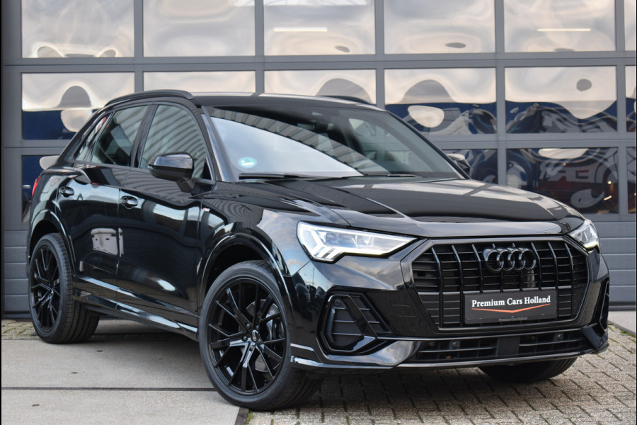 Audi Q3 45 TFSI e S-Line 245 Pk Black Ed Navi Memory Matrix Leder/Alcantara 20 Inch Velgen