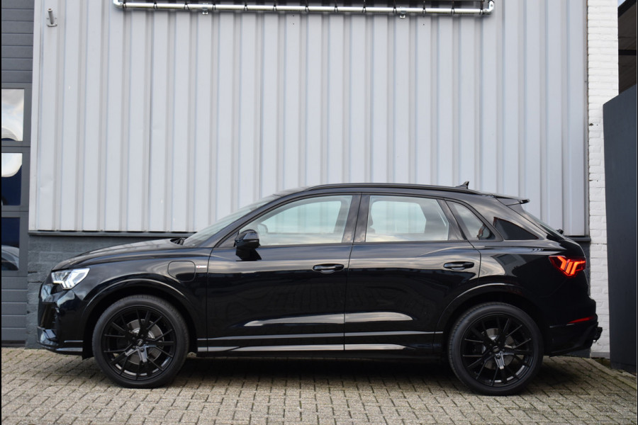 Audi Q3 45 TFSI e S-Line 245 Pk Black Ed Navi Memory Matrix Leder/Alcantara 20 Inch Velgen