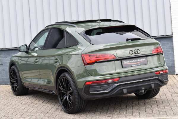 Audi Q5 Sportback 50 TFSI e S-Line Competition Black Ed Full Pano B&O HUD Memory Sfeer Luchtvering Trekhaak 22 Inch