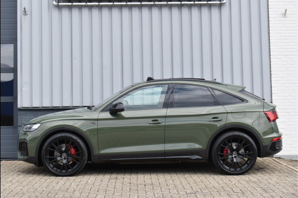 Audi Q5 Sportback 50 TFSI e S-Line Competition Black Ed Full Pano B&O HUD Memory Sfeer Luchtvering Trekhaak 22 Inch