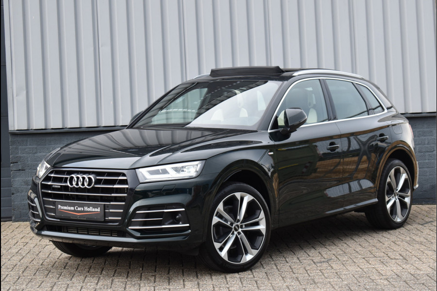 Audi Q5 55 TFSI e Quattro Competition 367 Pk Individual Exclusive Pano RS-Stoel Navi Leder 21 Inch