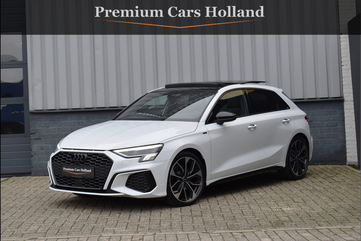 Audi A3 Sportback 35 TFSI S-Line Black Ed Pano Leder Keyless Navi Apple Carplay 19 Inch