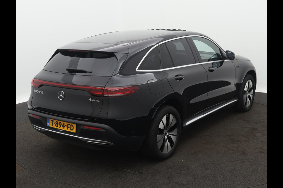 Mercedes-Benz EQC 400 4MATIC Premium 80 kWh | Schuif/kanteldak | Beige leder interieur | Alarm klasse 3 | Navigatie | Parking support met camera achter | Inclusief 24 maanden MB Certified garantie voor Europa