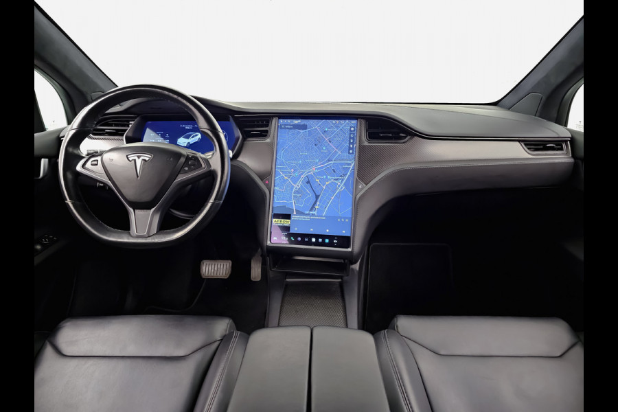 Tesla Model X 75D 335pk AWD (autopilot,carbon,alcantara hemel,sportleer)