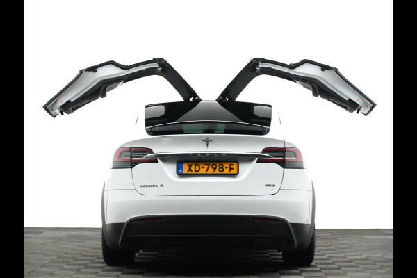 Tesla Model X 75D 335pk AWD (autopilot,carbon,alcantara hemel,sportleer)