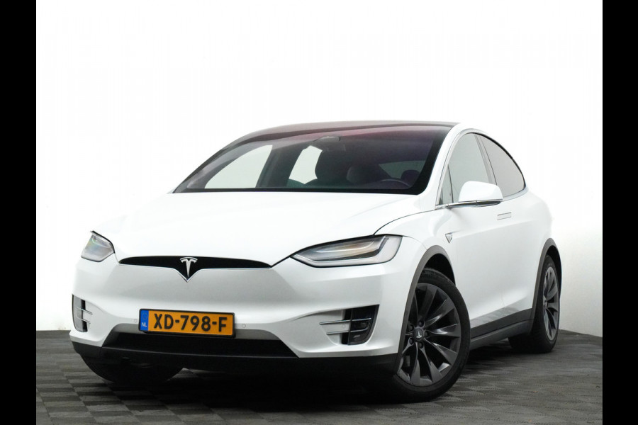 Tesla Model X 75D 335pk AWD (autopilot,carbon,alcantara hemel,sportleer)