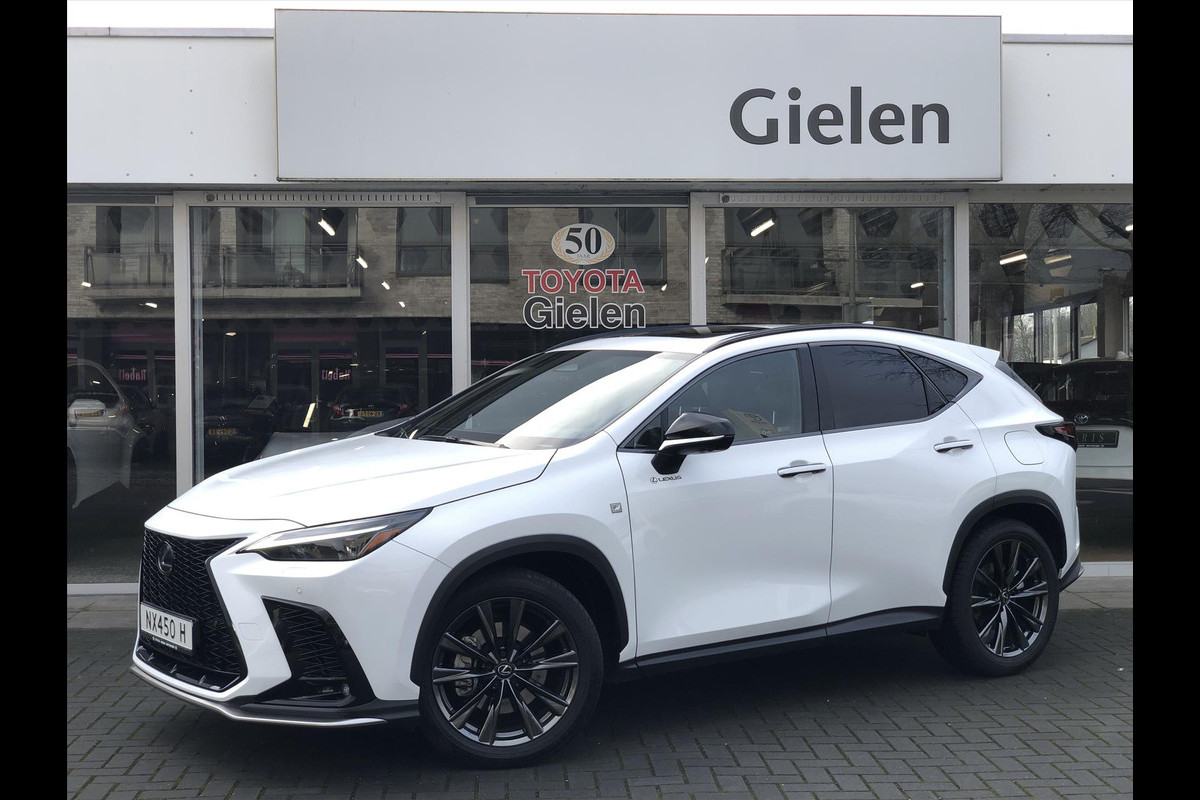 Lexus NX 450h+ AWD F Sport Line | Schuifdak, Head up display, 360 camera, Stoelventilatie, Stuurverwarming, Geheugenfunctie