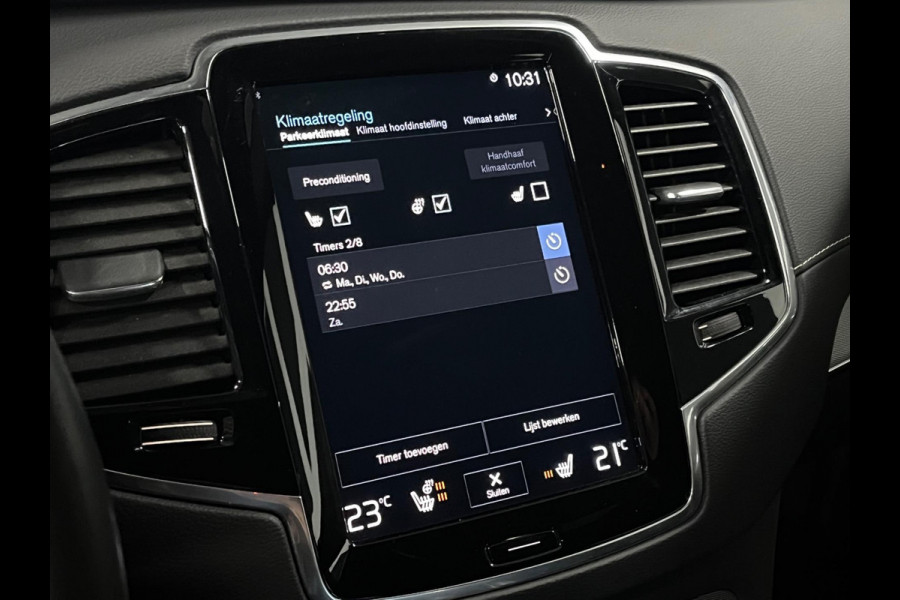 Volvo XC90 Recharge T8 AWD R-Design | Trekhaak | Keyless | 360 Camera | BLIS | Stuur-/Stoel verwarming