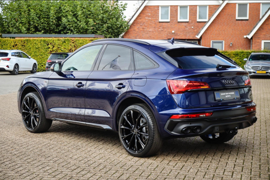 Audi Q5 Sportback 50 TFSIe Quattro Competition S Edition S-Line 299pk Automaat! 1e|DLR|Supersport S stoelen|Virtual Cockpit|Black