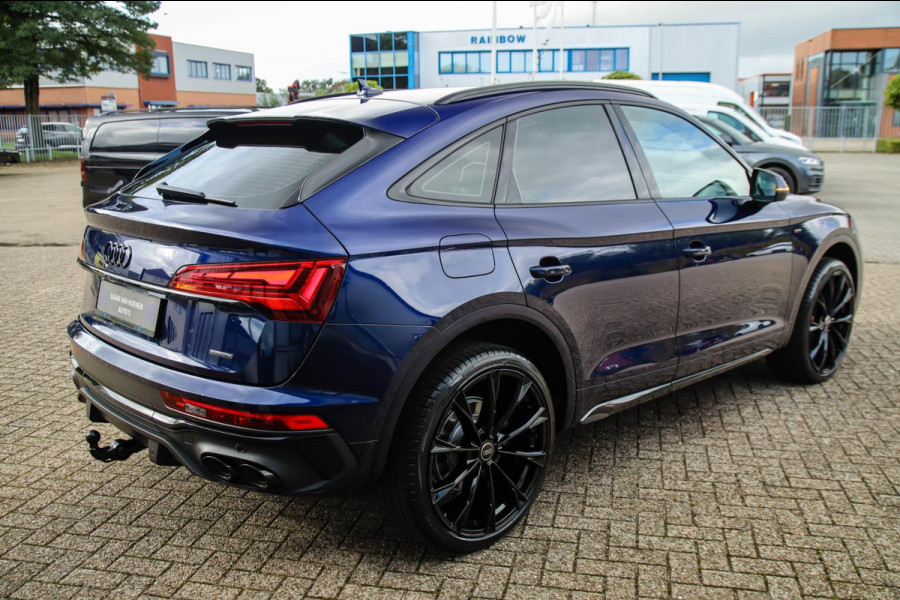 Audi Q5 Sportback 50 TFSIe Quattro Competition S Edition S-Line 299pk Automaat! 1e|DLR|Supersport S stoelen|Virtual Cockpit|Black