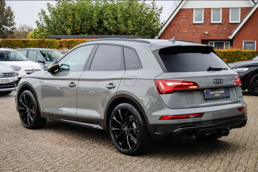 Audi Q5 55 TFSI e Quattro Competition S Edition S-Line 367pk Automaat! Luchtvering|Virtual Cockpit|OLED Matrix|ACC|Black|Trekhaak