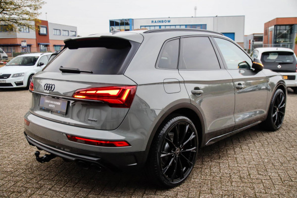 Audi Q5 55 TFSI e Quattro Competition S Edition S-Line 367pk Automaat! Luchtvering|Virtual Cockpit|OLED Matrix|ACC|Black|Trekhaak