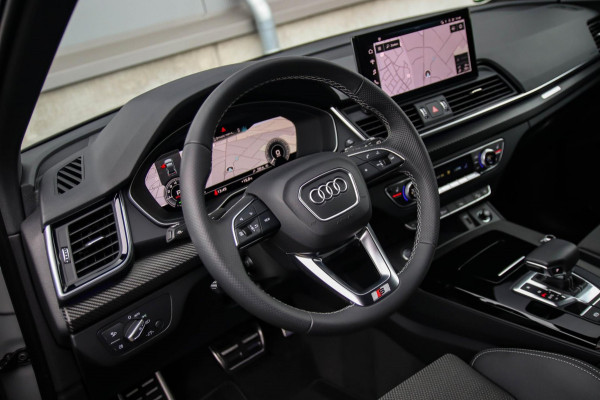 Audi Q5 55 TFSI e Quattro Competition S Edition S-Line 367pk Automaat! Luchtvering|Virtual Cockpit|OLED Matrix|ACC|Black|Trekhaak