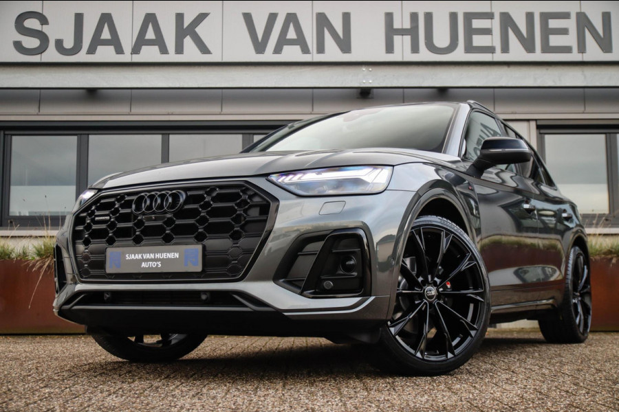 Audi Q5 50 TFSI e Quattro Competition Pro Line S S-Line 299pk Automaat! NIEUW MODEL|Luchtvering|Virtual Cockpit|OLED Matrix|B&O|22