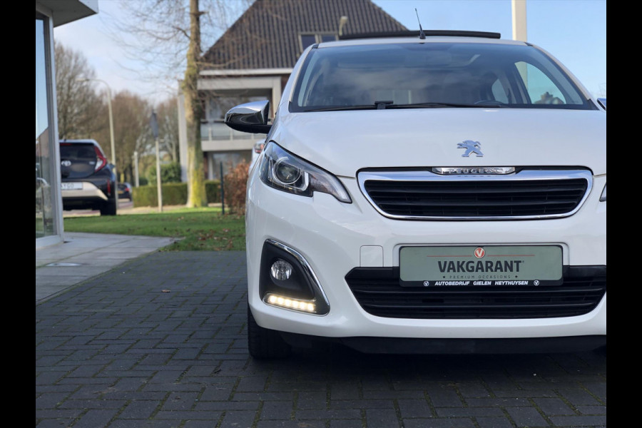 Peugeot 108 1.0 e-VTi Allure TOP! Cabrio | Open dak, Lichtmetalen velgen, Privacy Glass, Airco, Stuurbediening, In hoogte verstelbare stoel