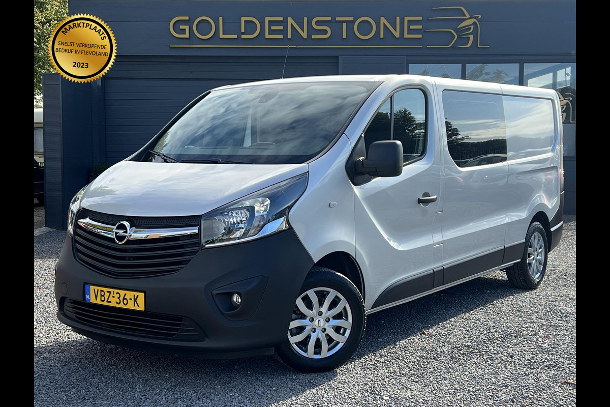 Opel Vivaro 1.6 CDTI L2H1 DC Edition EcoFlex Dubbel Cabine,2e Eigenaar,Navi,Camera,Airco,Cruise,Trekhaak,N.A.P,APK tot 03-2025