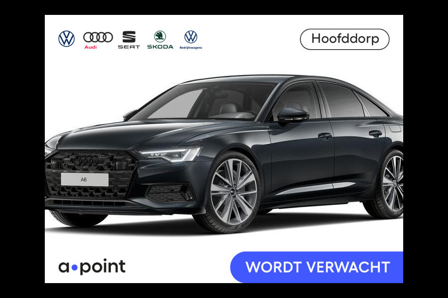 Audi A6 Limousine 50 TFSI e quattro Advanced edition 299pk S-Tronic | Komt half februari binnen | Trekhaak | Adaptieve demping | Parkeerassistent