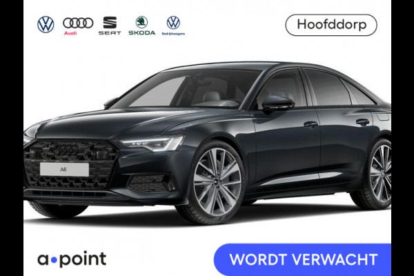 Audi A6 Limousine 50 TFSI e quattro Advanced edition 299pk S-Tronic | Komt half februari binnen | Trekhaak | Adaptieve demping | Parkeerassistent