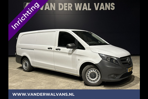 Mercedes-Benz Vito 116 CDI 164pk **BPM VRIJ voor de Ondernemer** L3H1 inrichting Euro6 Airco | Camera | Navigatie Apple Carplay, Android Auto, Cruisecontrol, Trekhaak, Parkeersensoren