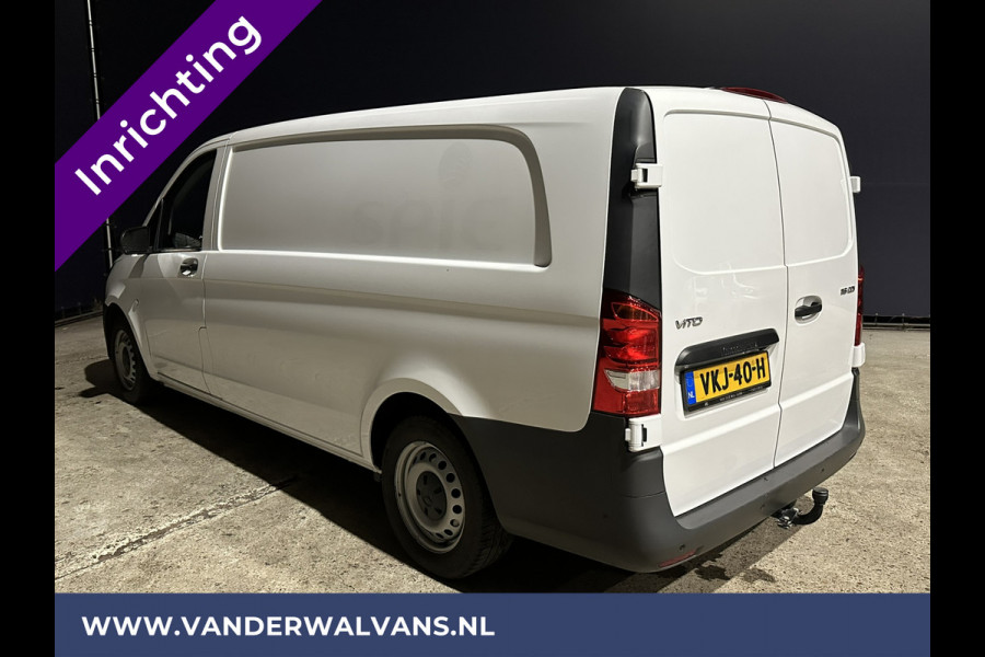 Mercedes-Benz Vito 116 CDI 164pk **BPM VRIJ voor de Ondernemer** L3H1 inrichting Euro6 Airco | Camera | Navigatie Apple Carplay, Android Auto, Cruisecontrol, Trekhaak, Parkeersensoren