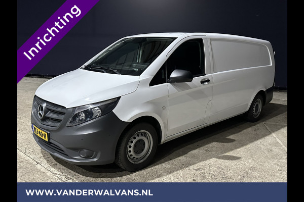 Mercedes-Benz Vito 116 CDI 164pk **BPM VRIJ voor de Ondernemer** L3H1 inrichting Euro6 Airco | Camera | Navigatie Apple Carplay, Android Auto, Cruisecontrol, Trekhaak, Parkeersensoren