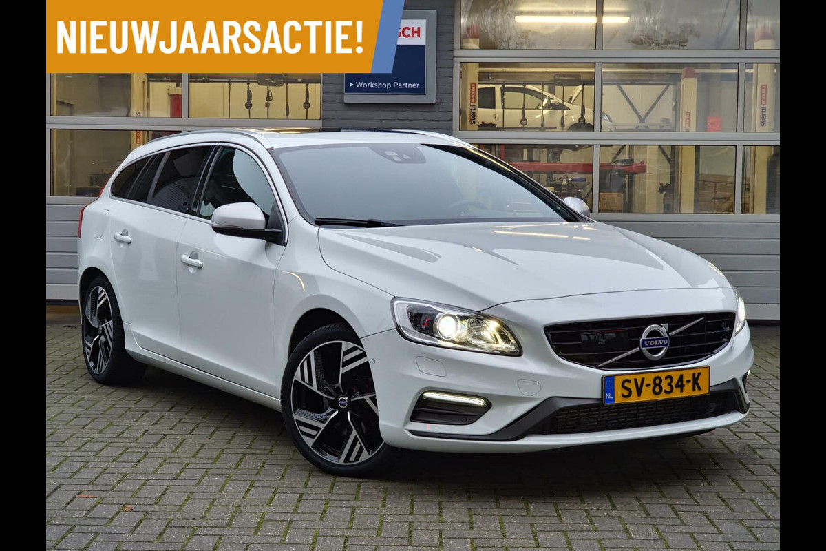 Volvo V60 2.0 T4 Business Sport R-design|Schuifdak|Headup|Trekhaak|Bliss|Xenon|acc|Camera|Automaat|