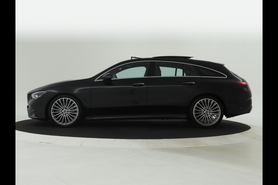 Mercedes-Benz CLA-Klasse Shooting Brake 200 AMG Line | Panorama Schuifdak | AMG Styling | 19 Inch AMG Velgen | Sfeerverlichting | Inclusief 24 maanden MB Certified garantie voor Europa.