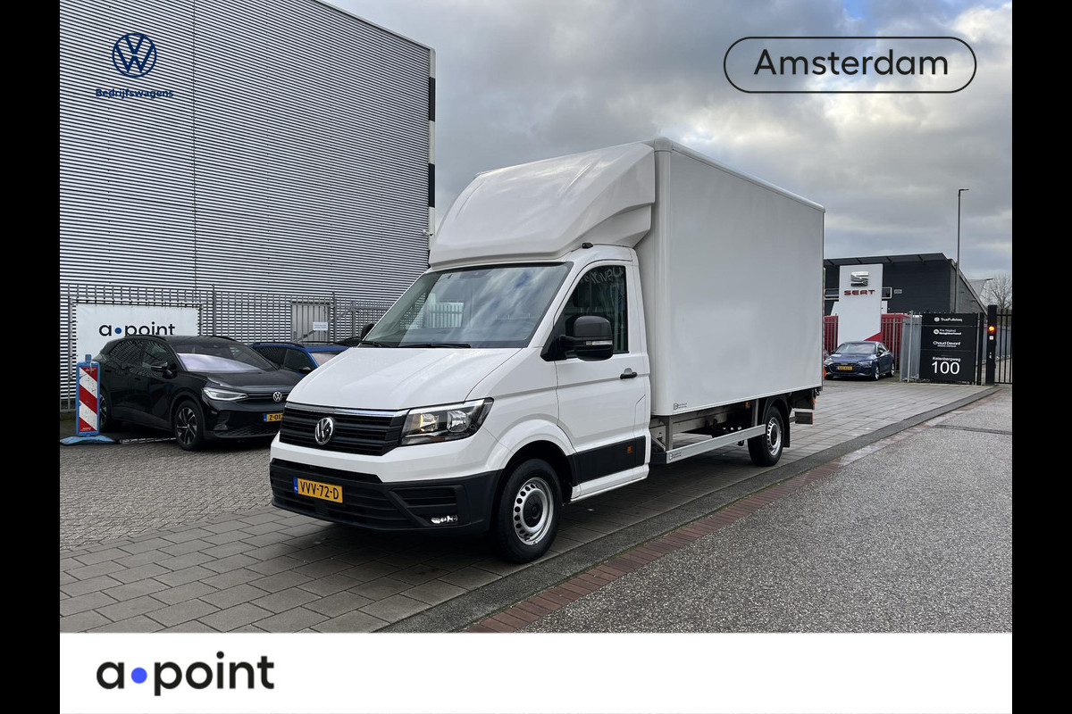 Volkswagen Crafter 35 2.0 TDI L4 Highline EURO VI 140PK Automaat | Laadbak | Laadklep | Geveerde bestuurdersstoel | Navigatie |