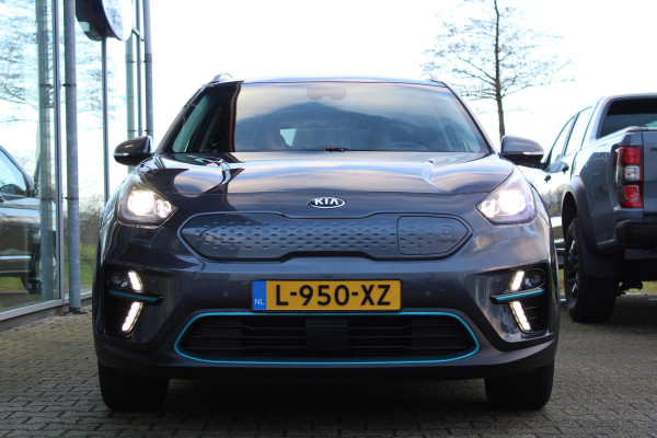 Kia e-Niro DynamicLine 64 kWh Volledig Dealeronderhouden! | Afn. Trekhaak | Stoel Verwarming + Koeling | Stuurverwarming | Lederen Bekleding |