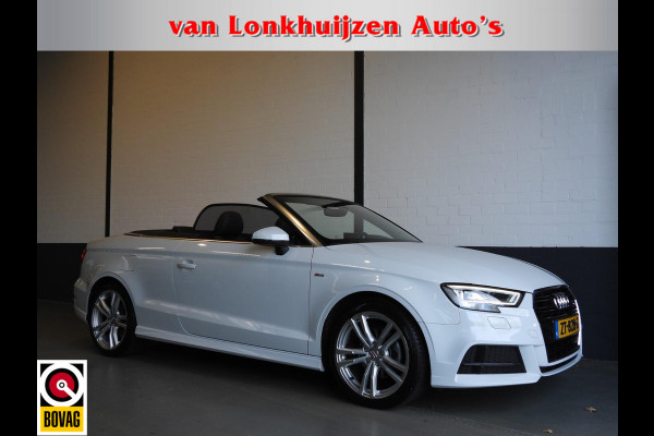 Audi A3 Cabriolet 35 TFSI Aut. Sport 2x S-Line Edition NAVI/HALF-LEER/LED/18"LMV!