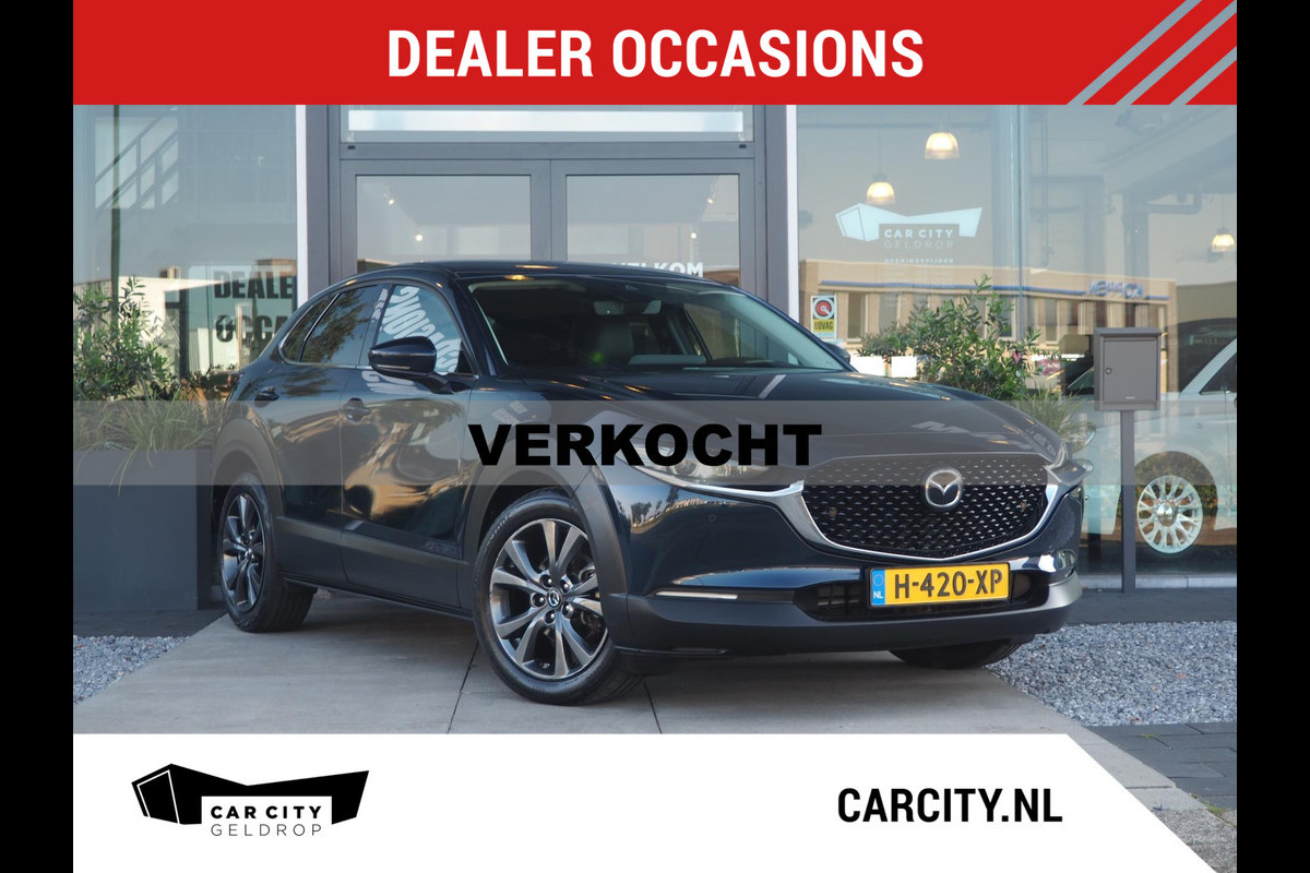 Mazda CX-30 2.0 e-SkyActiv-X M Hybrid Luxury / Memory / Bose / Adaptive / keyless / CarPlay / Camera / Stoel + stuurverwarming