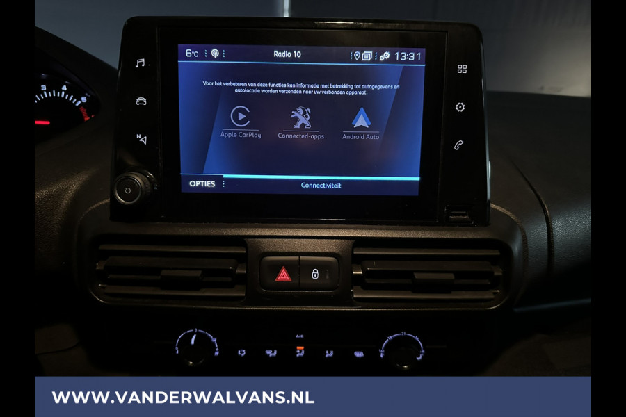 Peugeot Partner 1.5 BlueHDI Pro **BPM VRIJ voor de Ondernemer** L1H1 Euro6 Airco | Navigatie | Cruisecontrol Apple Carplay, Android Auto, Parkeersensoren