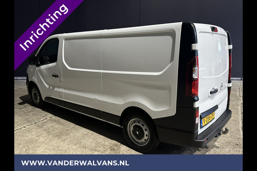 Opel Vivaro 1.6 CDTI L2H1 126pk **BPM VRIJ voor de Ondernemer** inrichting Euro6 Airco | Camera | Navigatie | Trekhaak LED, Parkeersensoren, Bijrijdersbank, cruisecontrol