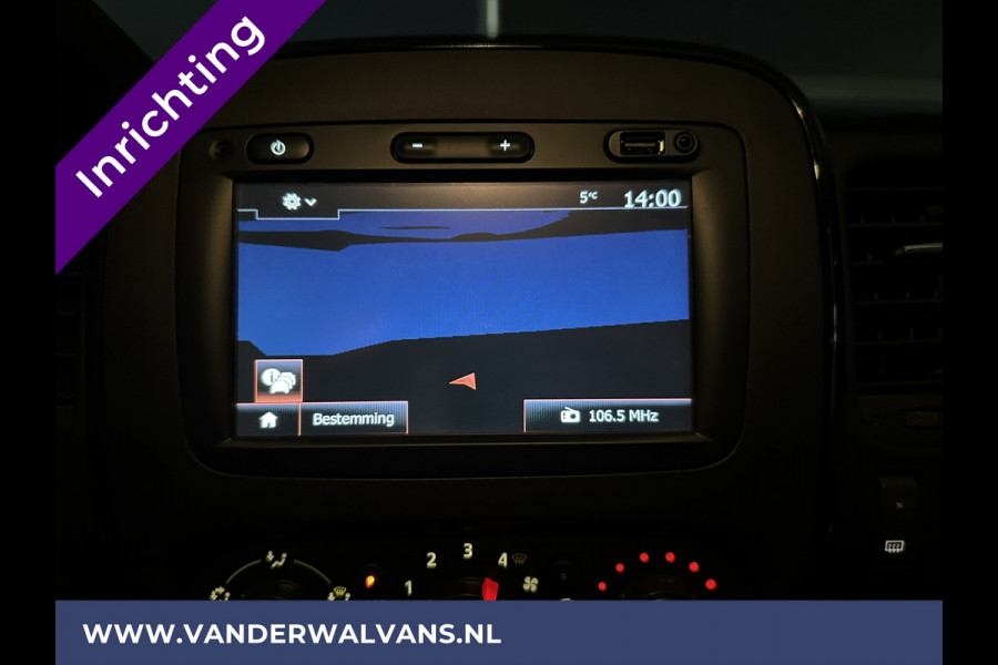 Opel Vivaro 1.6 CDTI L2H1 126pk **BPM VRIJ voor de Ondernemer** inrichting Euro6 Airco | Camera | Navigatie | Trekhaak LED, Parkeersensoren, Bijrijdersbank, cruisecontrol