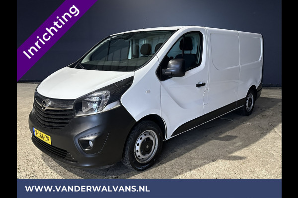 Opel Vivaro 1.6 CDTI L2H1 126pk **BPM VRIJ voor de Ondernemer** inrichting Euro6 Airco | Camera | Navigatie | Trekhaak LED, Parkeersensoren, Bijrijdersbank, cruisecontrol