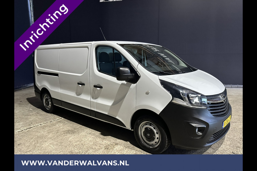 Opel Vivaro 1.6 CDTI L2H1 126pk **BPM VRIJ voor de Ondernemer** inrichting Euro6 Airco | Camera | Navigatie | Trekhaak LED, Parkeersensoren, Bijrijdersbank, cruisecontrol