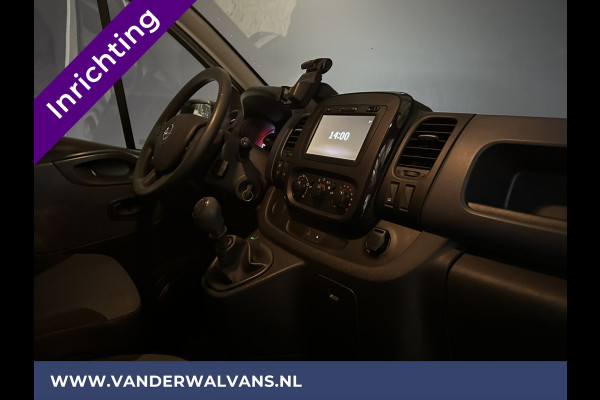 Opel Vivaro 1.6 CDTI L2H1 126pk **BPM VRIJ voor de Ondernemer** inrichting Euro6 Airco | Camera | Navigatie | Trekhaak LED, Parkeersensoren, Bijrijdersbank, cruisecontrol