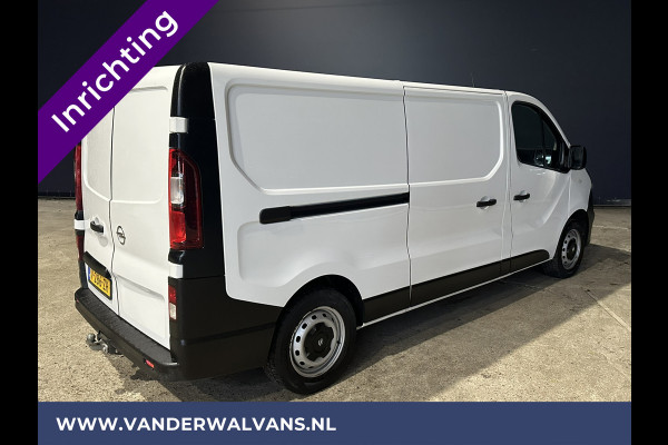 Opel Vivaro 1.6 CDTI L2H1 126pk **BPM VRIJ voor de Ondernemer** inrichting Euro6 Airco | Camera | Navigatie | Trekhaak LED, Parkeersensoren, Bijrijdersbank, cruisecontrol