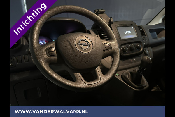 Opel Vivaro 1.6 CDTI L2H1 126pk **BPM VRIJ voor de Ondernemer** inrichting Euro6 Airco | Camera | Navigatie | Trekhaak LED, Parkeersensoren, Bijrijdersbank, cruisecontrol