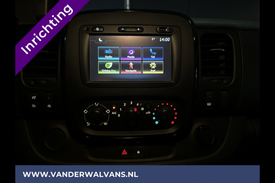 Opel Vivaro 1.6 CDTI L2H1 126pk **BPM VRIJ voor de Ondernemer** inrichting Euro6 Airco | Camera | Navigatie | Trekhaak LED, Parkeersensoren, Bijrijdersbank, cruisecontrol