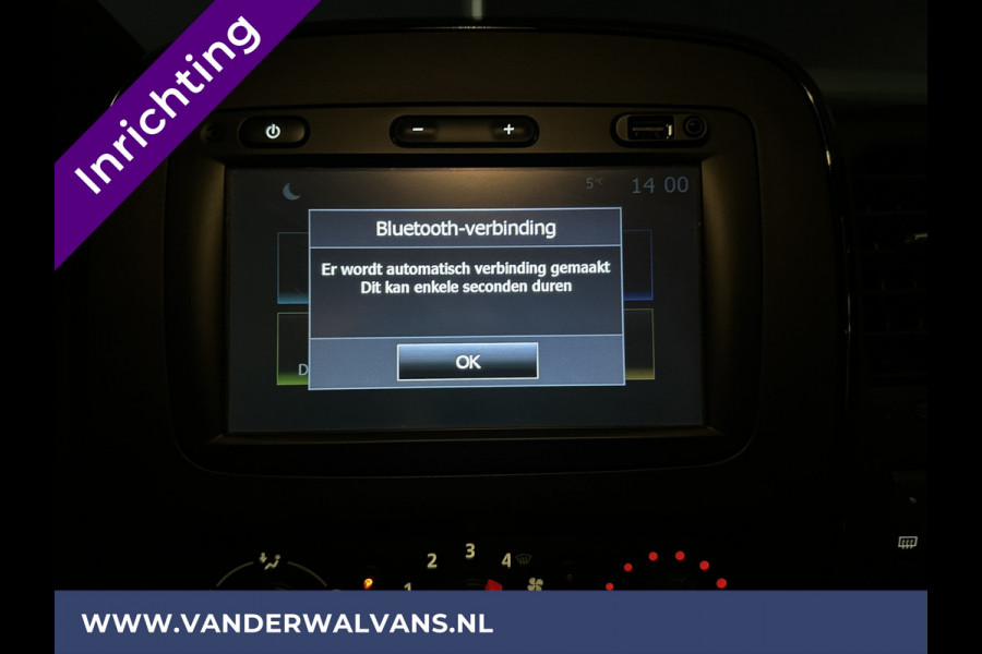 Opel Vivaro 1.6 CDTI L2H1 126pk **BPM VRIJ voor de Ondernemer** inrichting Euro6 Airco | Camera | Navigatie | Trekhaak LED, Parkeersensoren, Bijrijdersbank, cruisecontrol